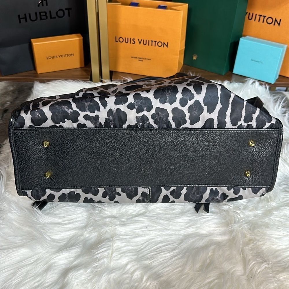 Great Condition Leopard Print Bag By Steven - image 4